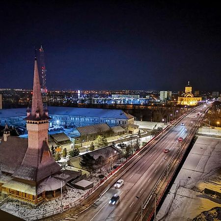 Panorama Apartament Plaza Tower Satu Mare Eksteriør bilde